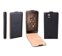 Flip Case pour Kazam Trooper 450 noir ultra slim