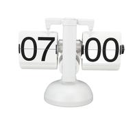 Flip Clock Horloge Murale Numérique Rétro à Piles, Horloge Pliante avec Base Sûre, Horloge à Bascule Créative, Horloge de Table 24 Heures, Petite Horloge de Bureau pour la (Tout