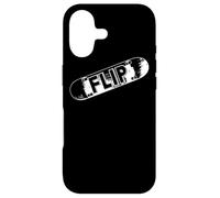 Flip Cool Skateboard Skate Design Skateboard Skater Coque pour iPhone 17