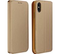 Flip Cover Portefeuille Classic Edition pour Apple iPhone X - Or