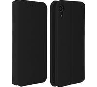 Flip Cover Portefeuille en similicuir Classic Edition pour Apple iPhone XR - Noir