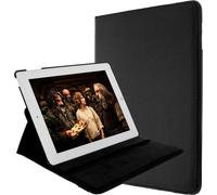 Flip-cover pour Apple iPad 2, 3 et 4 avec fonction de support - Noir