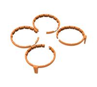 Flip Drone Guard Case avec des Bras de Pare-Chocs Anti-Goutte à libération Rapide et Une Couverture de Protection complète Compatible avec des modèles de Drones communs(Orange)