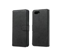Flip Etui Pour OPPO A5 Fentes Pour Cartes Découpes Précises Couverture Rabotant Fermeture Magnétique FOXDOCK Noir