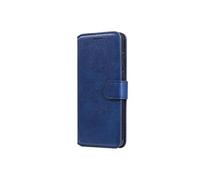 Flip Etui Pour Realme C11 2021 Couverture Rabotant Fentes Pour Cartes Fermeture Magnétique Découpes Précises Bleu