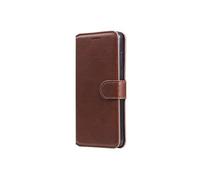 Flip Etui Pour REALME C31 4G Fermeture Magnétique Découpes Précises Couverture Rabotant Fentes Pour Cartes Marron