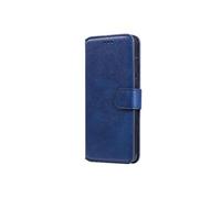 Flip Etui Pour REALME C31 4G Fermeture Magnétique Découpes Précises Couverture Rabotant Fentes Pour Cartes Bleu