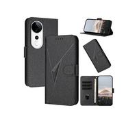 Flip Etui Pour ZURSANA VIVO V40 Pro Avec Fonction Band Avec Fentes A Cartes Flip Protection Pour Téléphone Portable Anti-chute Cuir PU Premium null