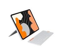 Flip Folio - Clavier et étui - full size - sans fil - Bluetooth 5.1 LE - QWERTY - Italien - gris pâle - pour Apple 13-inch iPad Air (M2, M3); 13-inch
