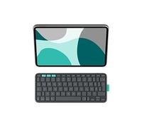 Flip Folio - Clavier et étui - full size - sans fil - Bluetooth 5.1 LE - QWERTZ - Allemand - graphite