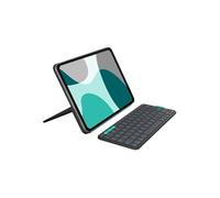 Flip Folio - Clavier et étui - full size - sans fil - Bluetooth 5.1 LE - QWERTZ - Suisse - graphite - pour Apple 10.9-inch iPad Air (5th generation);