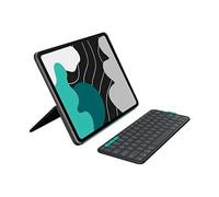 Flip Folio - Clavier et étui - full size - sans fil - Bluetooth 5.1 LE - QWERTZ - Suisse - graphite - pour Apple 13-inch iPad Air (M2, M3); 13-inch