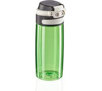 Flip Gourde (550 Ml), Bouteille Plastique Tritan 100 % Étanche, Bouteille Infusion Avec Filtre, Utilisable À Une Main, Vert