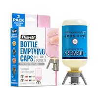 Flip-It! FL4X1HBB Kit de vidage pour bouteille de bain et beauté 2-pack gris