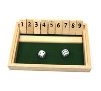 Flip Jeu De Plateau De Dés En Bois Drôle Club Jeu De Bar Décontracté Jouets Accessoires De Fête Jeu Divertissement Accessoires