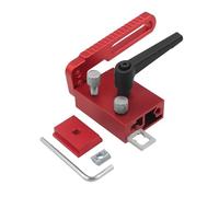 Flip Stop T Track Type 75 en Alliage d'Aluminium - Fixation Stable et Réglable pour Scie Circulaire et Établi - Accessoire Robuste pour Travail du Bois Facile et Précis