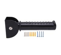 Flip Up Grab Bar, poignée de porte sans glissement en caoutchouc Soft Not Slip Flip Assist Poigne pour les petites portes de porte à pied âgées pour handicap, mobilité limitée