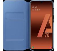 Flip Wallet Galaxy A70 Noir