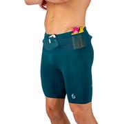 FlipBelt Men's Compression Shorts 3.0 - Dark Sea Green - M