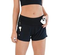 Flipbelt Short de Course à Pied pour Femme XS Noir