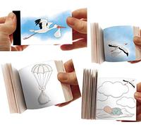 Flipbook Flipbook de la Cigogne | Comment on Fait Les bébés - Faire-Part de Naissance - Folioscope