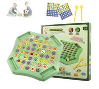 Flipfun Flip-Match Board Game, Animal Flip Chess Game, Fruit Flips Chess Games, 4-Player Educational Puzzle Toy (Transportation)