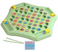 Flipfun Flip Match Jeu De Société, 52PCS Flip Chess Memory Game Flipfun Flip Match Memory Chess Game Flip Match Memory Chess Game for Fête De Famille(Transportation)