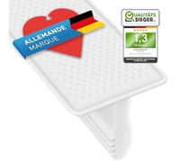 FLIPLINE Pont de Lit 200x18cm - Pont de Matelas - Housse indéchirable et Respirante Nouveau 2024 - pour Les familles et Les Couples - Cale Matelas - Connecteur de Matelas