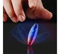 Flipo Flip Gems Starry Sky Finger Spinner, Jouet de bureau à énergie cinétique pour soulager le stress, Gadget de soulagement de la pression au bureau, Jouet de décompression amusant pour les étudiant