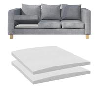 Flipped Warmth Support pour Coussin d'assise canapé 70x70cm 2 pcs, Renforcement pour chaises et canapés, Inserts épais pour Plus de Confort et de stabilité, pour canapés affaissés, Blanc