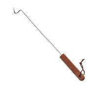 Flipper Crochet de Viande, nageoires en Queue Cochon Acier Inoxydable Accessoires Barbecue, Outil Tournage Nourriture pour Les grillades extérieures