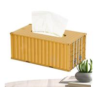 Flipper de conteneur - boîte de rangement 'serviette, décoratif | Support raffiné pour mouchoir pour salon, chambre à coucher et espace de travail