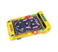 Flipper de table électronique - MERCHANT AMBASSADOR - MAPM2001 - L44xH34xP10 cm - Lumières LED - Effets sonores Pac-Man