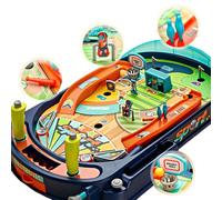 Flipper Jouet Mega Flipper Multi Sport Football Hockey Basket Bowling Sport Jeu Flipper Pinball Rétro Arcade Flipper Table Football Jeu de Compétence Arcade Maxi Flipper cm 47 Enfants Adultes