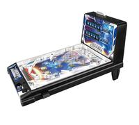 Flipper Portable, LED de Table sur Le thème de l'espace, Jeu d'arcade électronique avec lumières Flashy, Son, Tableau de Bord numérique, Cadeau Amusant de Style rétro