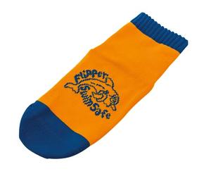 Flipper Swim Safe 240461 Paire de Chaussettes Socquettes Antidérapantes pour Enfant, Bleu Taille 31-34