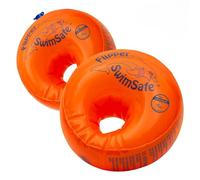 Flipper Swimsafe 1010 - brassards pour bébés à partir de 12 mois, aide à la natation sûre avec noyau en mousse PE incassable pour apprendre à nager, Orange