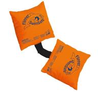 Flipper Swimsafe 1080 - Coussin de natation pour petits enfants en coton, aide à la natation sûre avec élastique réglable pour apprendre à nager, Orange