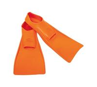 Flipper SwimSafe 1100 - Palmes de natation pour enfants et petits enfants, en couleur orange, taille 22 - 24, en caoutchouc naturel, comme aide à la natation