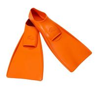 Flipper SwimSafe 1150 - Palmes de natation pour enfants, couleur orange, taille 34 - 35, en caoutchouc naturel, comme aide à la natation et à la baignade