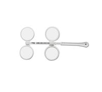 Flipper Testeur de vue optométrique, palme ophtalmique pour confirmation d'instruments optiques PD, réglage de la distance en option (0,25D)