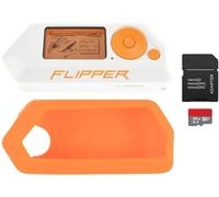Flipper Zero Basic Kit - Flipper Zero | Étui en Silicone | Carte Micro SD 32 Go jusqu'à 120 Mo/s | Adaptateur MicroSD vers SD