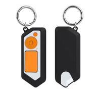 Flipper Zero Protection en silicone avec porte-clés pour animal domestique Couverture complète Electron Q5p3 Dauphin Anti-poussière anti-rayures Noir