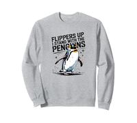 Flippers Up I Stand with The Penguins Sweatshirt
