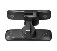 Flipping Latch Door Lock - Aluminum Alloy Heavy Duty Flipping Door Latch,90°/180° Anti-theft Swing Door Latch With Hardware For Gate Barn Garage Garden Fence Shed Window Cabinet