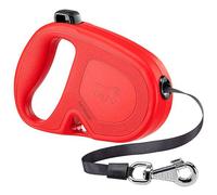 Flippy One Tape Laisse Extensible Avec Sangle Extensible Pour Chiens. Différentes Tailles Et Couleurs.. Variante L - Misure: 17.6 X 3.6 X H 12.1 Cm - Rouge - Ferplast