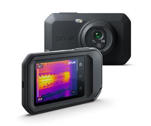 FLIR C8 Caméra Thermique Compacte: Imageur Infrarouge Haute Résolution (320 X 240) pour Les Applications D’Inspection, éLectriques/Mécaniques, de Construction et de CVC