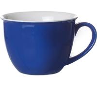 Flirt by R&B 063813 Doppio Tasse jumbo / tasse à café 350 ml, porcelaine, bleu indigo (1 pièce)