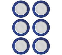 Flirt by Ritzenhoff & Breker Doppio Indigo/Bleu Lot de 6 Assiettes Plates.