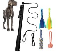 Flirt Pole Dogs - Jouet De Chasse À Chien, Jouet D'exercice D'entraînement | Pet Wand Dog Tug Of War Toy Extensible, Jouet De Poteau De Chien, Chauffeur De Chien Rétractable, Flirt Bâton De Chien Agil
